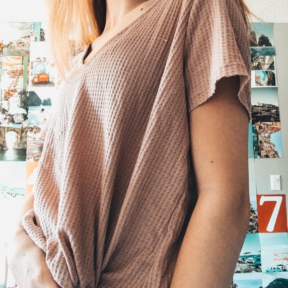 f21 waffle tee - Picture 2 of 5